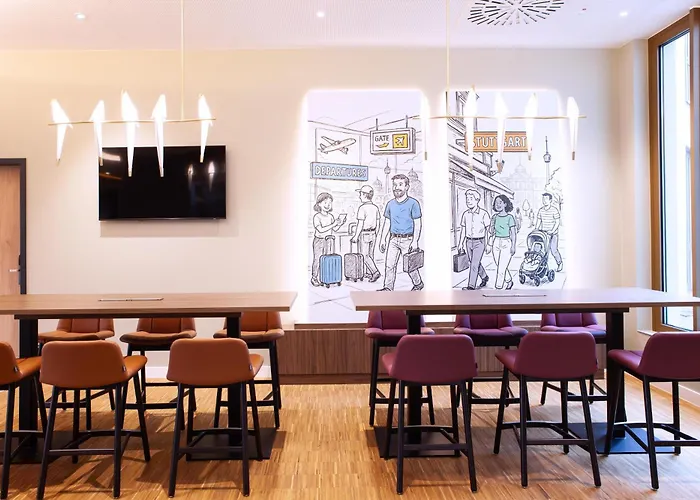 Hotell Hampton By Hilton Stuttgart Airport 3*